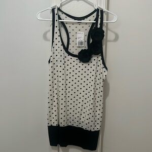 Forever 21 polka dot tank